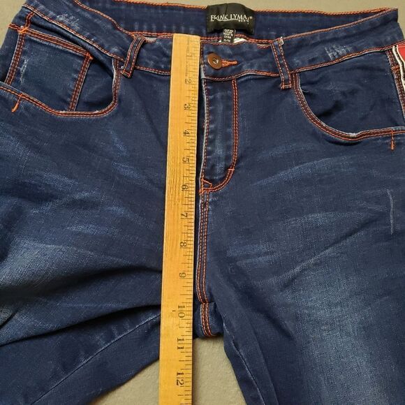 Frank Lyman Skinny Jeans Distressed Look XL - Picture 9 of 11